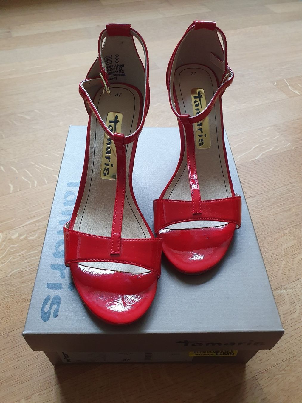 Tamaris Scarpe da donna: Tamaris high heels - Red Patent - Gr. 37 – Usato da Niederönz venduto da anj_8kn5 1