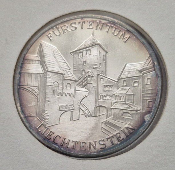 Medaglie: Numisbrief Feinsilber ARGOR 999.9 -  Schloss Gutenberg 1981 – Nuovo (secondo la descrizione) da St. Moritz venduto da Guenteratch 3