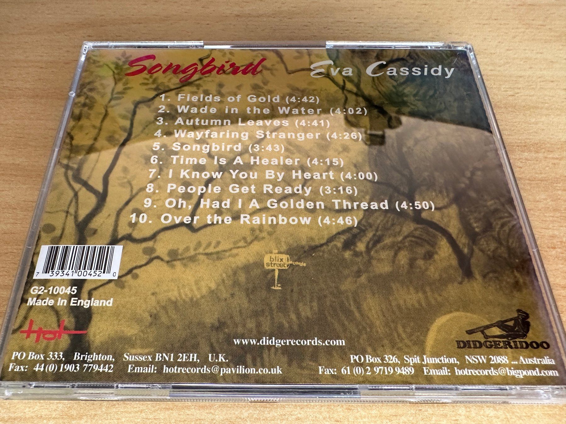 CD: Eva Cassidy – Songbird – Usato da Rikon im Tösstal venduto da Alpenmutz 1