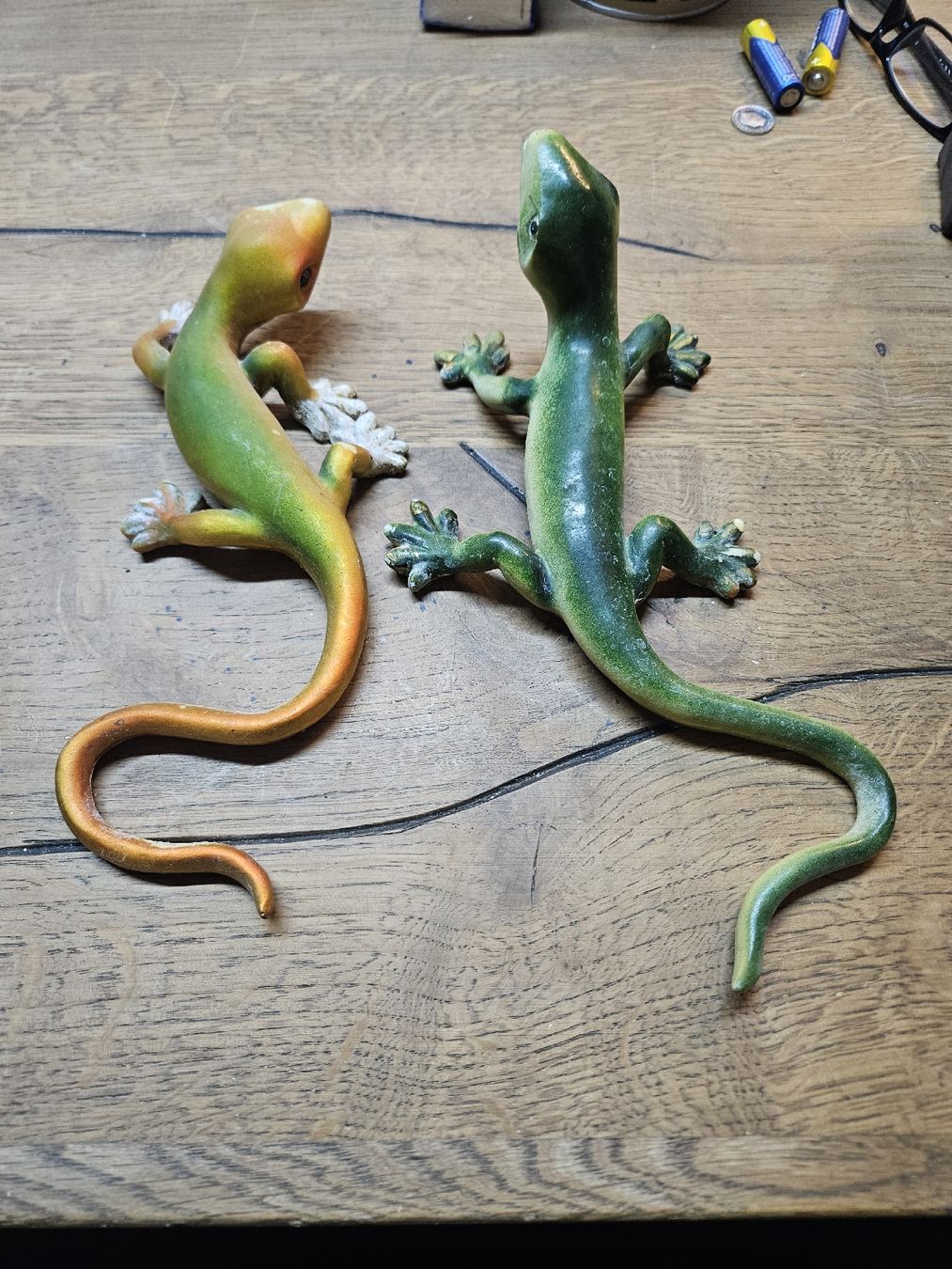 Statuette: 2x Gecko deko farbig  (DR) – Usato da Rorschach venduto da TimelessTrading 3