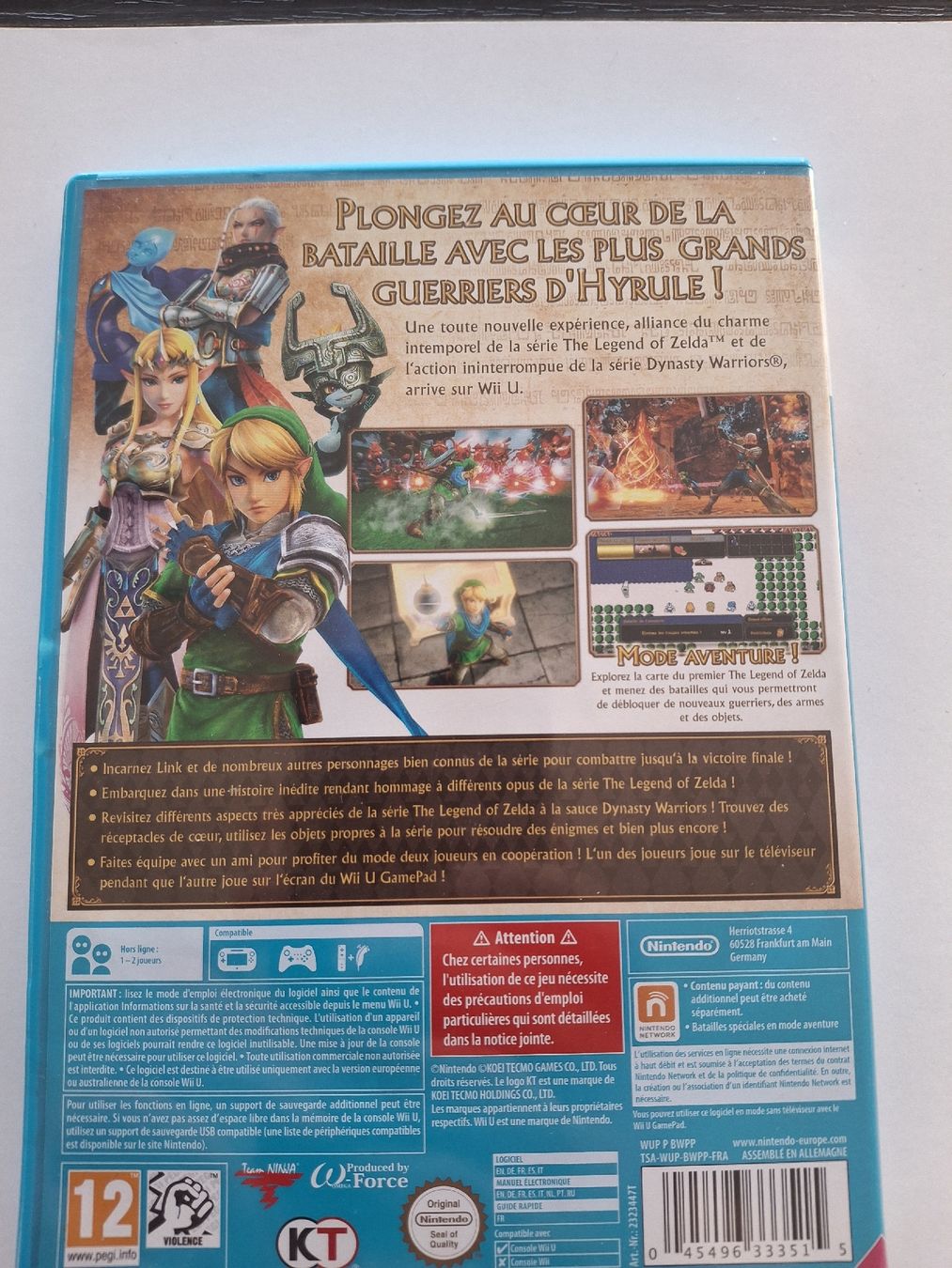 Nintendo Giochi: Jeu Hyrule Warriors WiiU – Usato da Morges venduto da ProfesseurJones 1