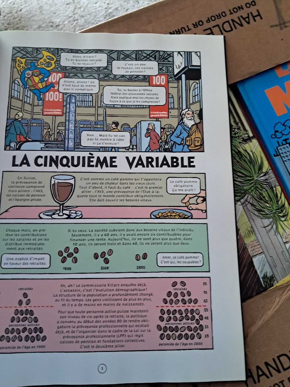 Fumetti: La cinquième variable. Badoux Christophe: – Usato da Le locle venduto da juliensaran 2