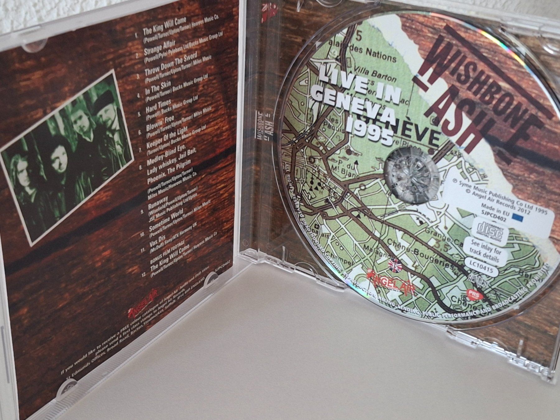 CD: CD Wishbone Ash  - Live in Geneva 1995 – Usato da Aarberg venduto da Jackup1 2