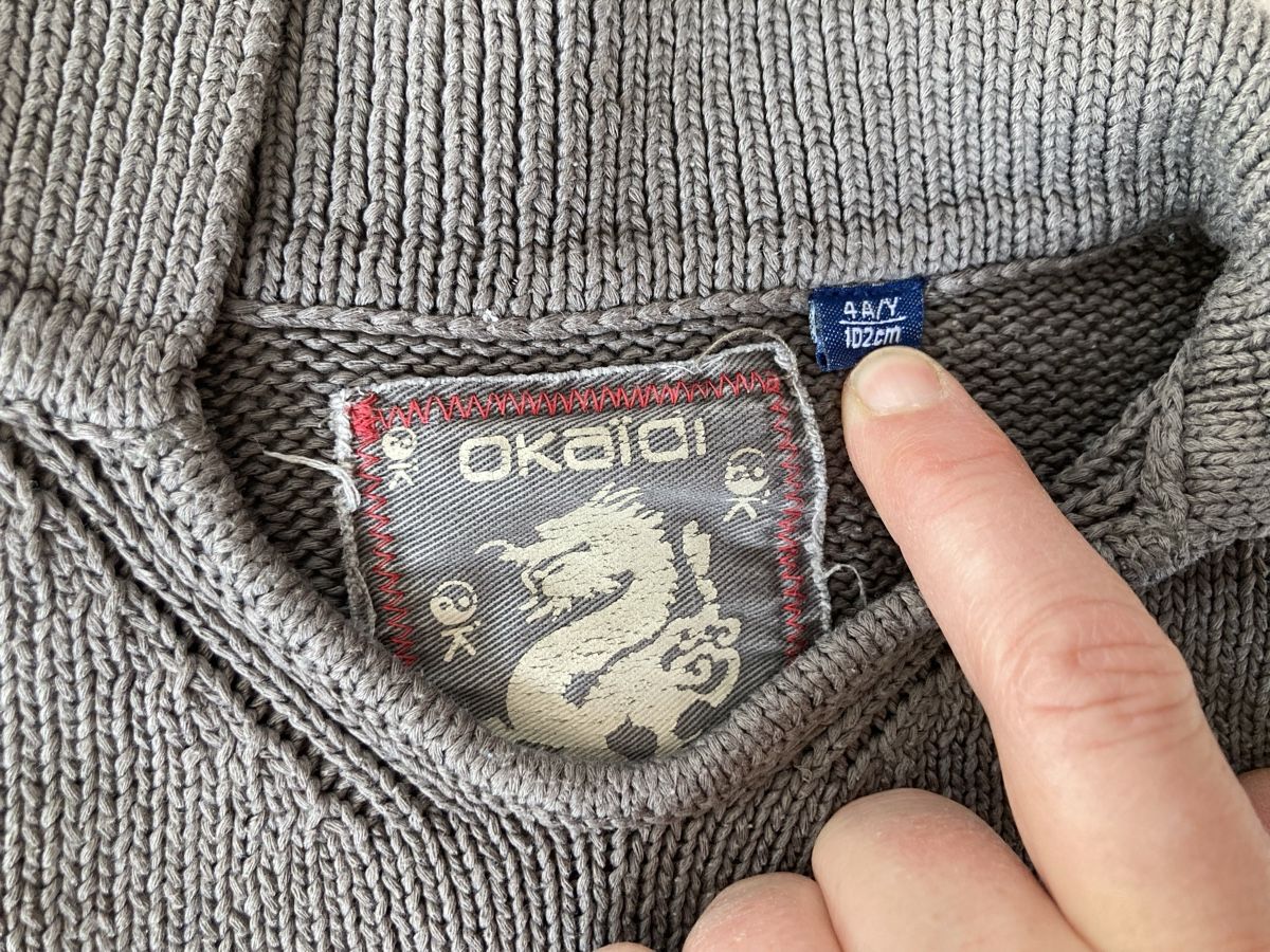 Okaidi Pullover & Sweatshirts: Strickpullover Okaidi 104 – Gebraucht aus Amden von Karplusan 2
