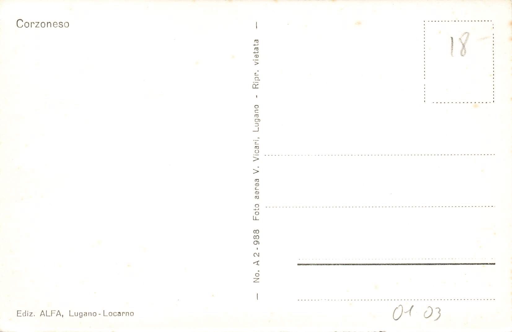 Cartoline postali: Corzoneso Blenio – Usato da Biasca venduto da Blenio71 1