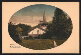 AK Reichenbach, Blick auf die Kirche