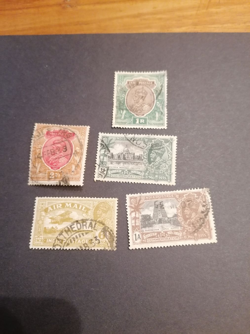 Alle Briefmarken: 43mal indien – Gebraucht aus Happerswil von tschergi 1