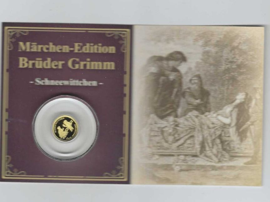 Tutti le monete: LIBERIA 20 DOLLARS MÄRCHEN EDITION BRÜD.GRIMM SCHNEEWITTCHEN – Nuovo e nell'imballaggio originale da Dintikon venduto da bonita099