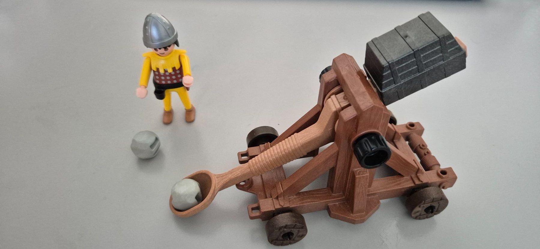 Playmobil Giocattoli: Playmobil Katapult mit Figur -Top Zustand! – Usato da Weisslingen venduto da ajnosa56