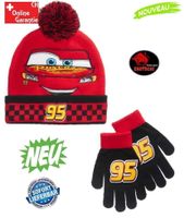 Cars Lightning McQueen Mütze Beanie Handschuhe Junge Kind