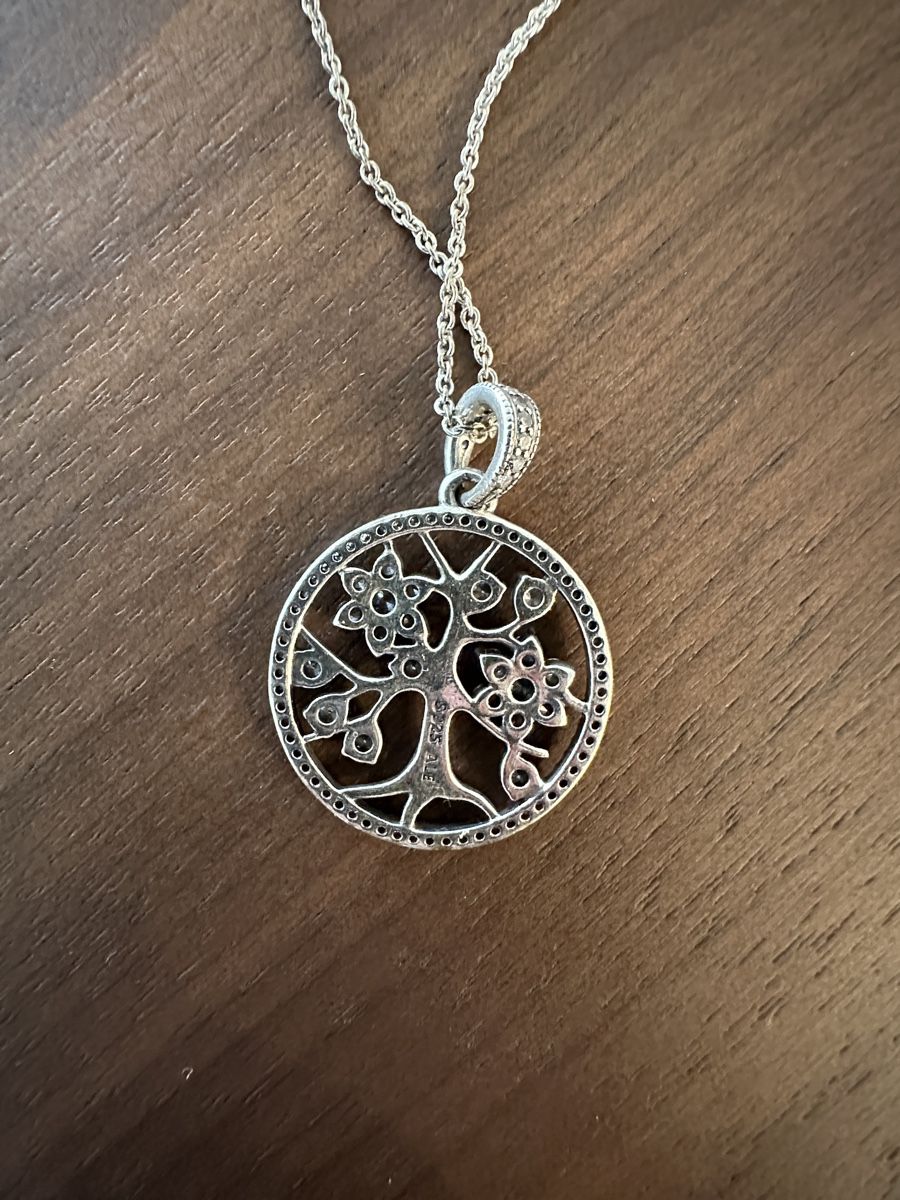 Pandora Ketten: Pandora Lebensbaumkette Sterling-Silber – Neu (gemäss Beschreibung) aus Zürich von kcs_22jp 1