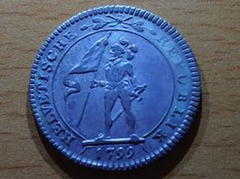 Helvetische Republik: 5 Batzen 1799 B