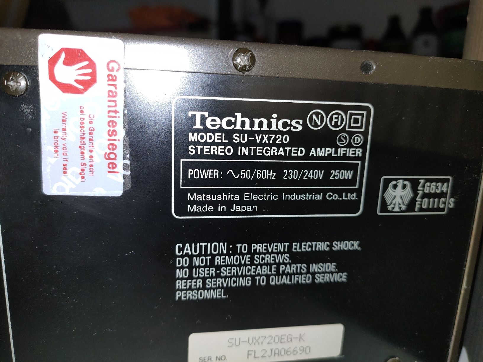 Technics Amplificatori: Stereoanlage von Technics – Usato da Wetzikon ZH venduto da Elos34 2