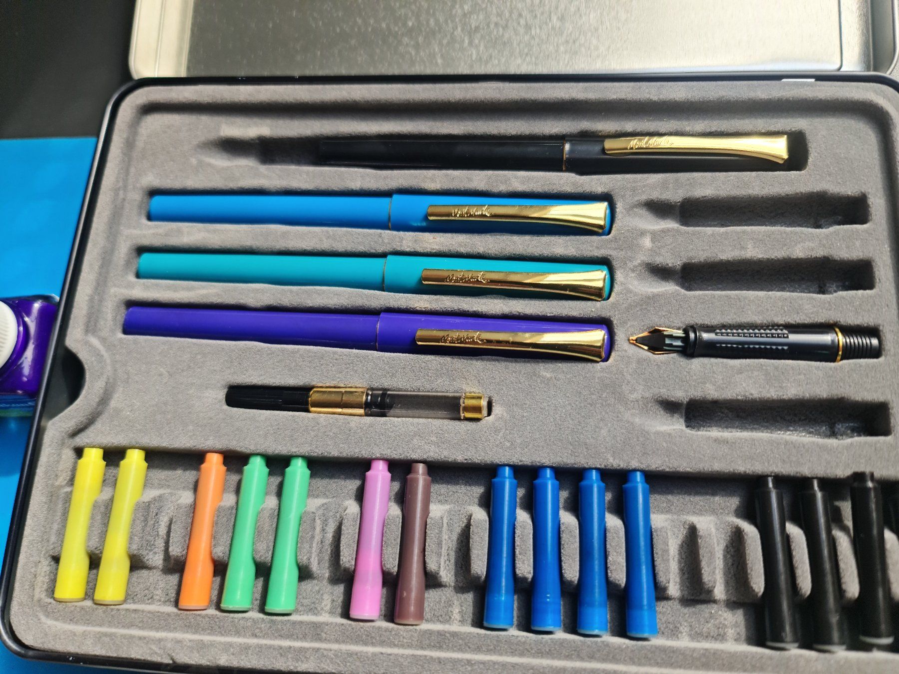 Stylos & Marker: umfangreiches Kalligraphie - Set – D'occasion à Turbenthal par SiBra77 4