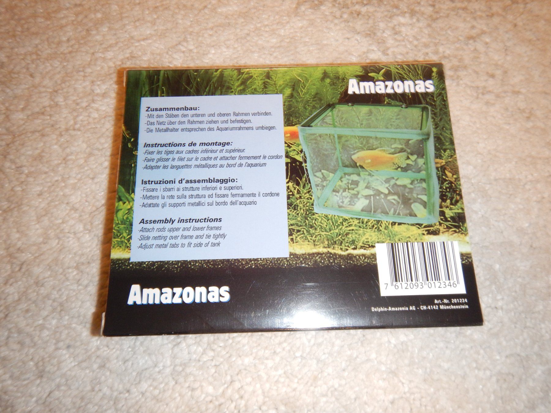 Amazonas Aquarium: Netzaufzugbecken – Neu und originalverpackt aus Frutigen von Tony1813 1