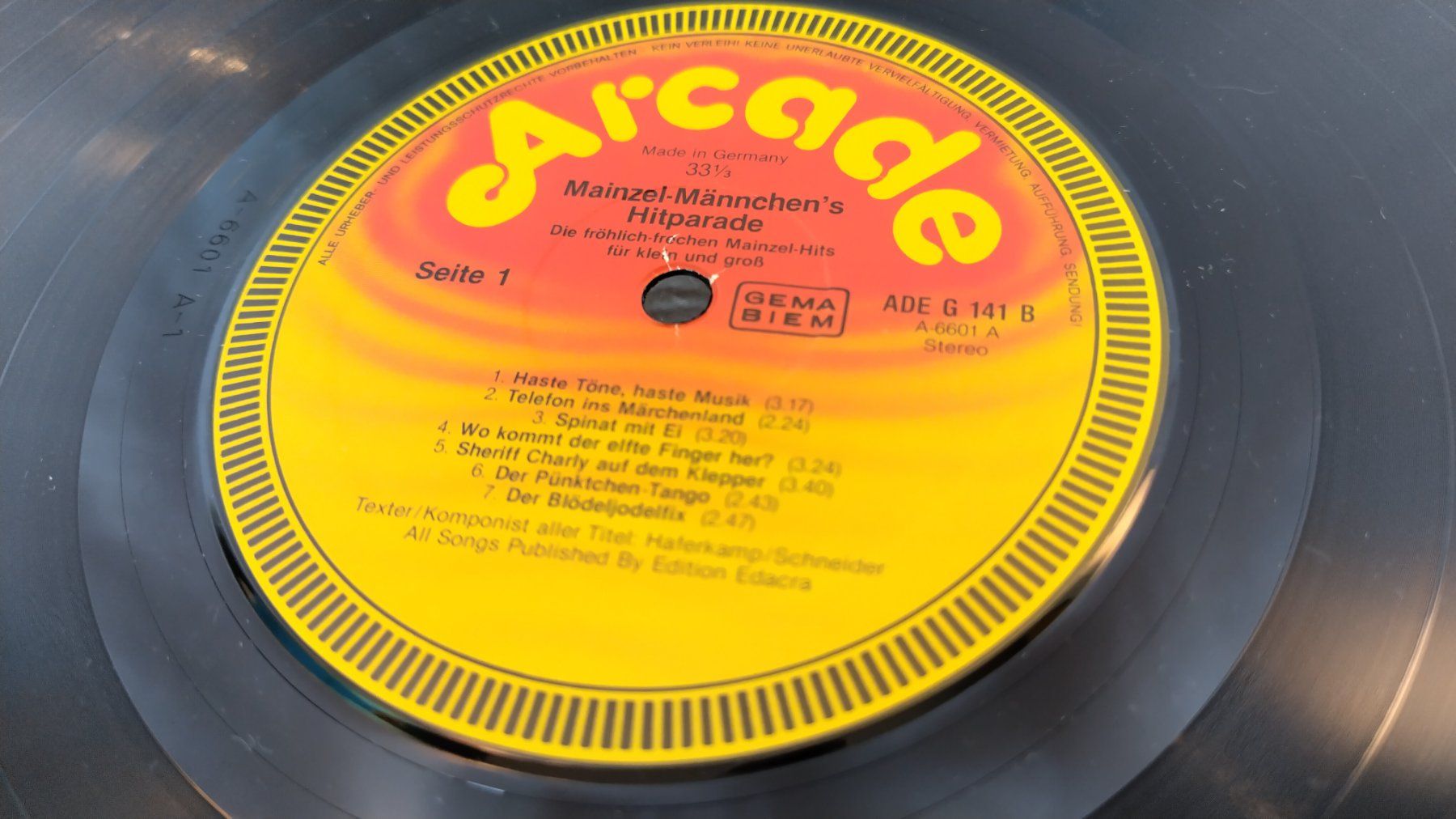 Dischi in vinile: Mainzelmännchen - Hitparade / LP mit Poster ab Fr. 10.- – Usato da Bellach venduto da JingleJerry 6