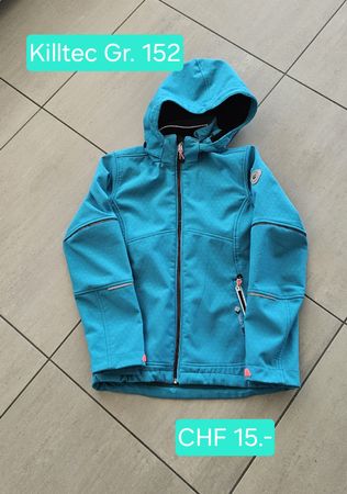 Killtec Softshell Jacke, türkis, Gr. 152