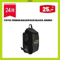 YOYO-TENNIS Yoyo-Tennis Backpack Black/Green