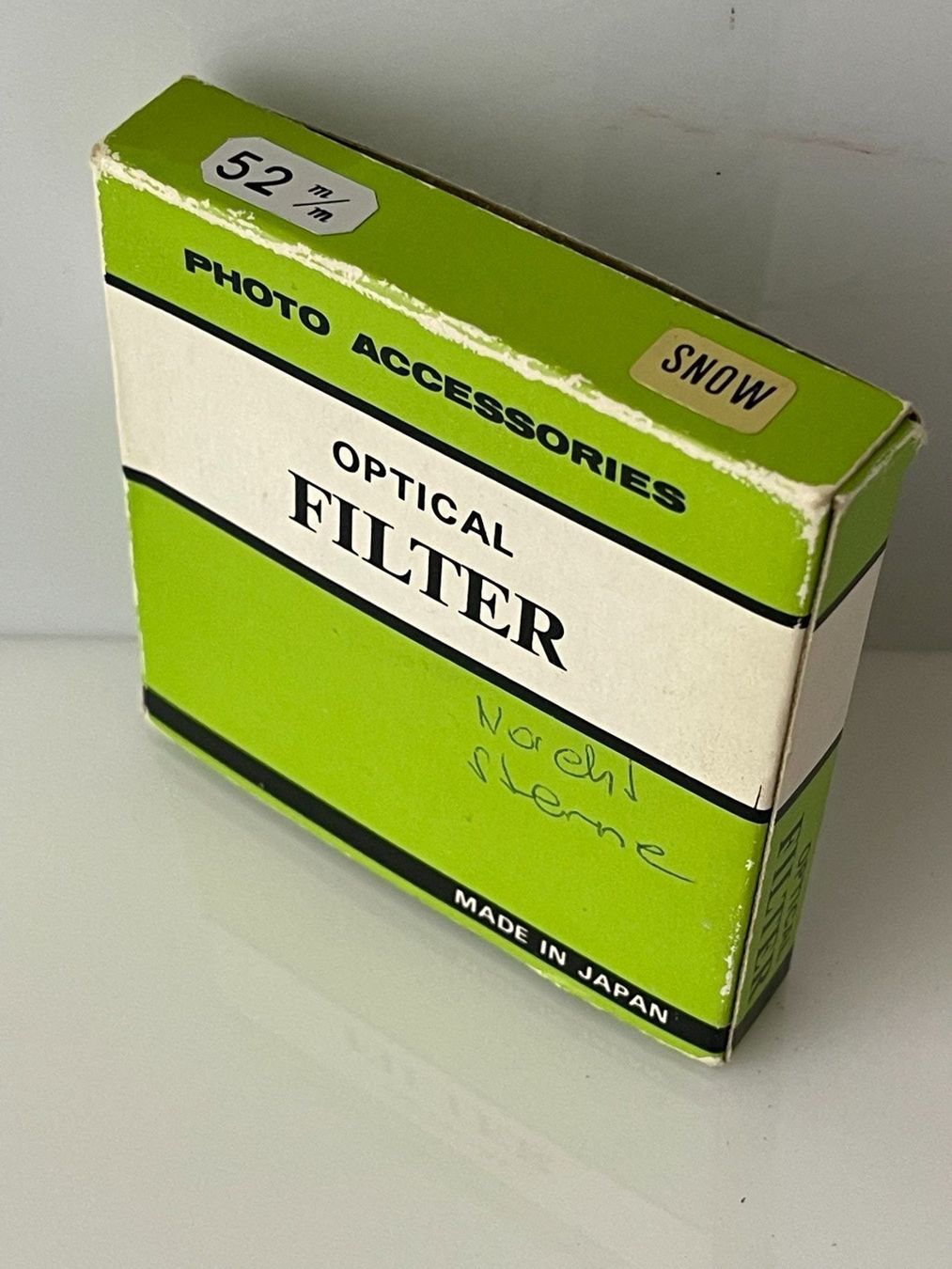 Filtri: CARDINAL HIGH QUALITY FILTER 52mm SNOW – Usato da Jonen venduto da BMWE369 2