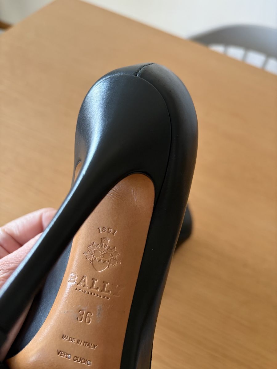 Bally Scarpe da donna: Bally Echt Leder Pumps Schwarz Gr. 36 – Usato da Zürich venduto da _short_ 3