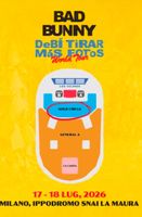 2x GOLD CIRCLE-Tickets Bad Bunny 17.07 Mailand
