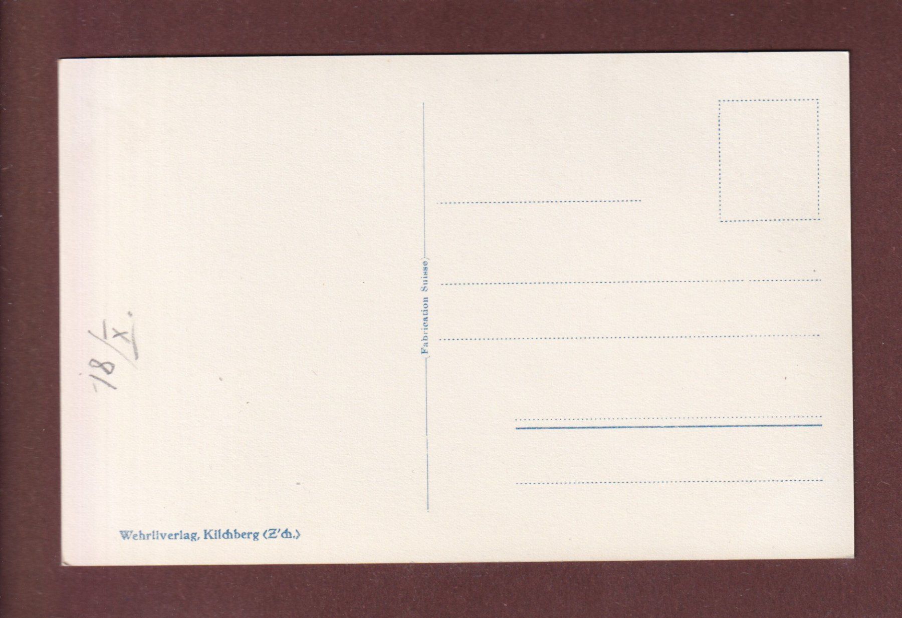 Cartoline postali: ZÜRICH - Pfalzgasse - St. Peter – Usato da Pully venduto da nicecards-shop 1