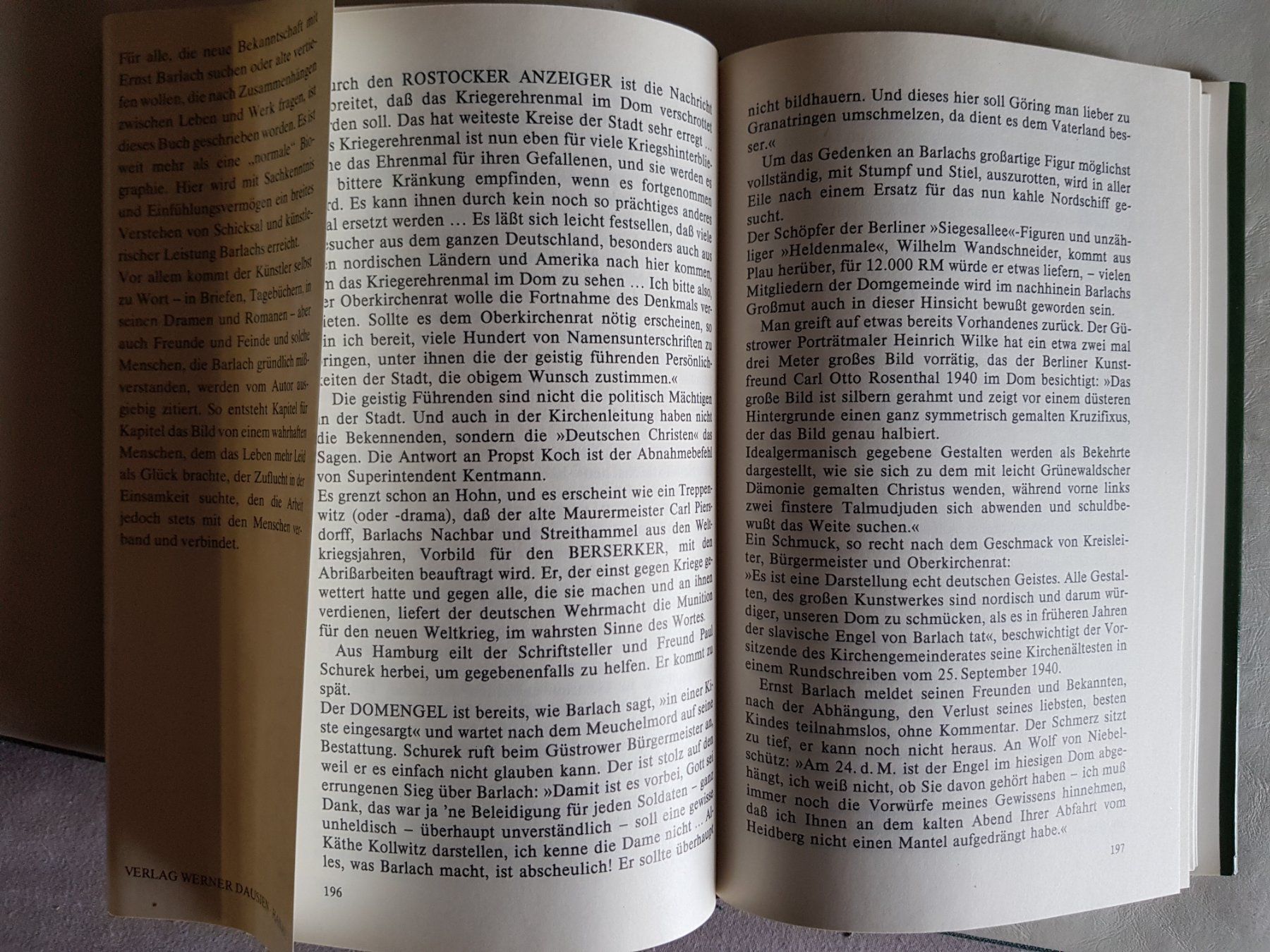 Libri: Ernst Barlach - Sein Leben und Leiden - 1988 – Usato da Walterswil BE venduto da Lonitti 6