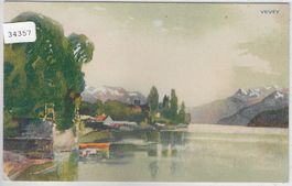 Vevey - Künstlerkarte
