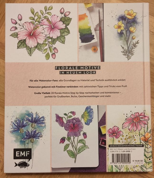 Watercolor Workbook | Weihnachts Aquarell Arbeitsb? Produktbild-Vorschau 9