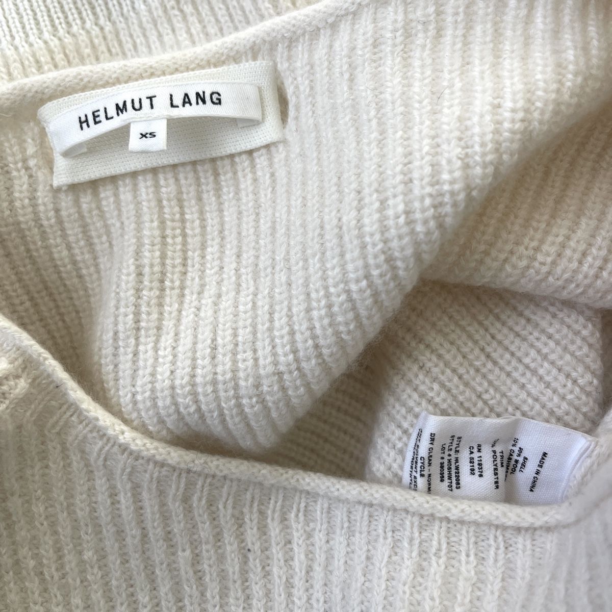 Helmut Lang Maglioni & Felpe: HELMUT LANG Wool/Cashmere Sweater – Nuovo (secondo la descrizione) da Emmen venduto da Nightingale_2022 7