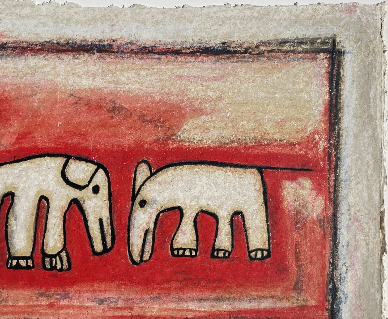 Gemälde: HANS INNEMEE (1951) Lithographie Handsigniert – Gebraucht aus Basel von PAUL_ART 4