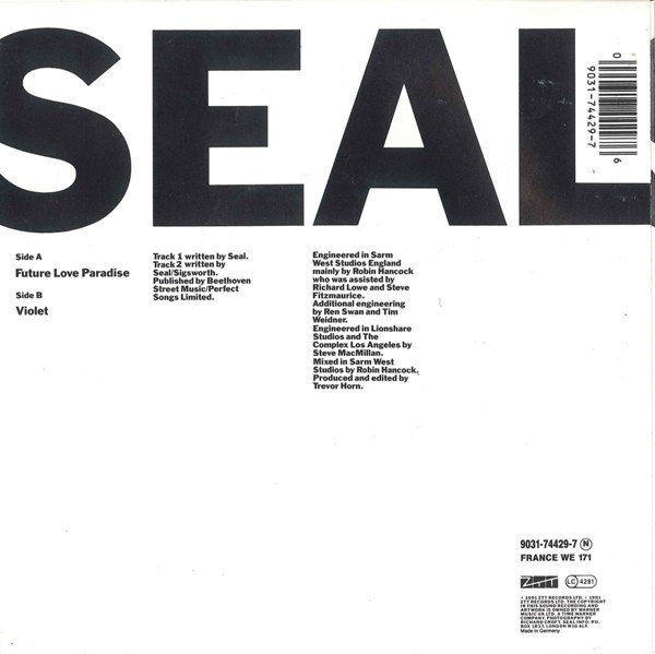 Schallplatten: Seal: Future Love EP 7" – Gebraucht aus Steinhausen von Vilivinili 1