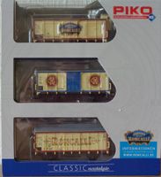 Piko 58374, Circus Roncalli, 3 DB-Güterwagen, H0