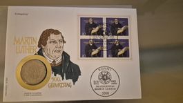 Numisbrief: 500 Jahre Martin Luther