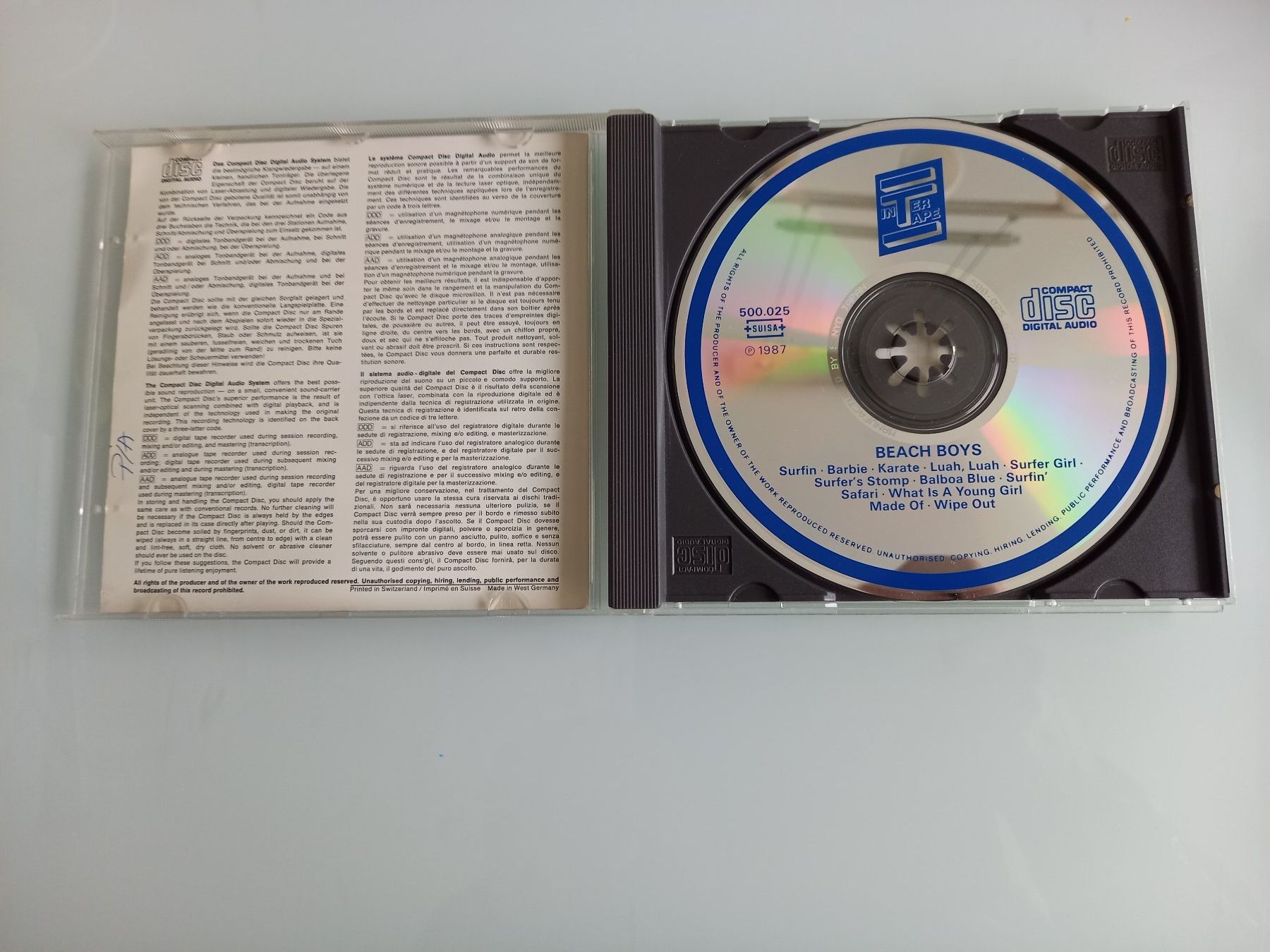 CD: CD Beach Boys – Usato da Unterengstringen venduto da saraman 2