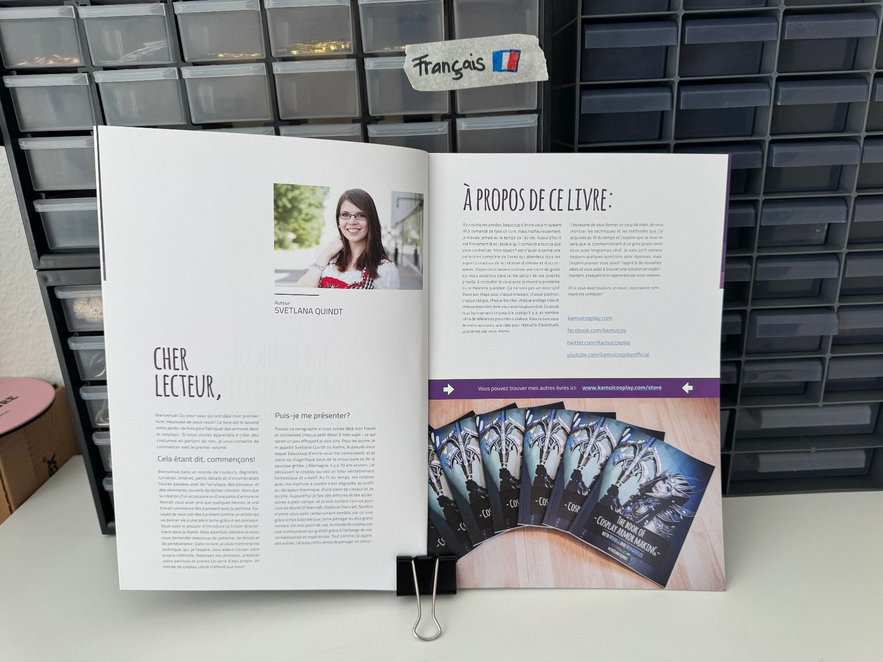 Libri: Kamui Cosplay Tutorial Book: Painting with Acrylique [FR] – Usato da Rheinfelden venduto da Eldritchwitch 1