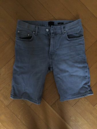 H&M Jeans Shorts Grau - Slim Fit - Grösse 28