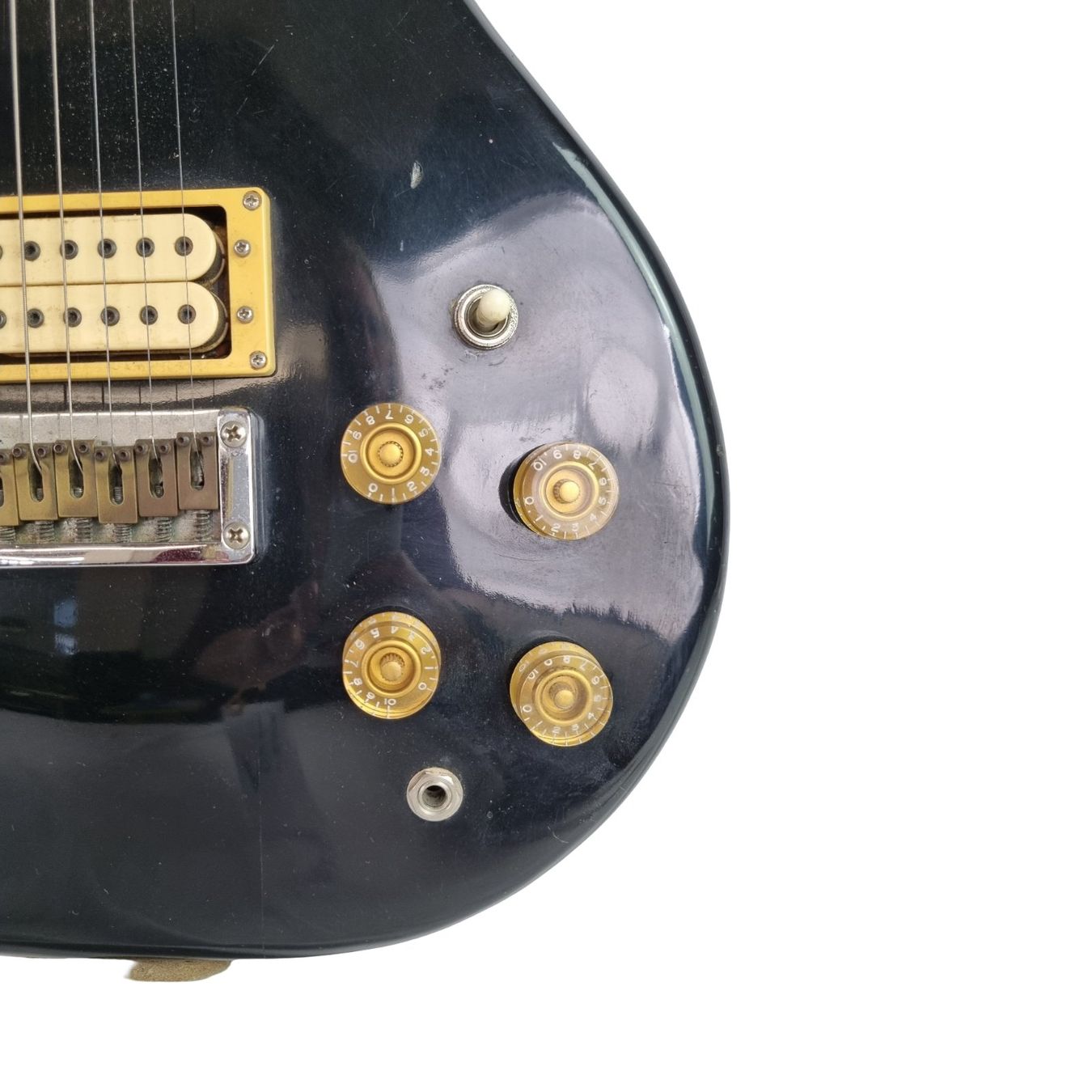 Washburn Musikinstrumente: WASHBURN E - Gitarre / schwarz – Gebraucht aus Wangen b. Olten von Restwert_Wangen 2