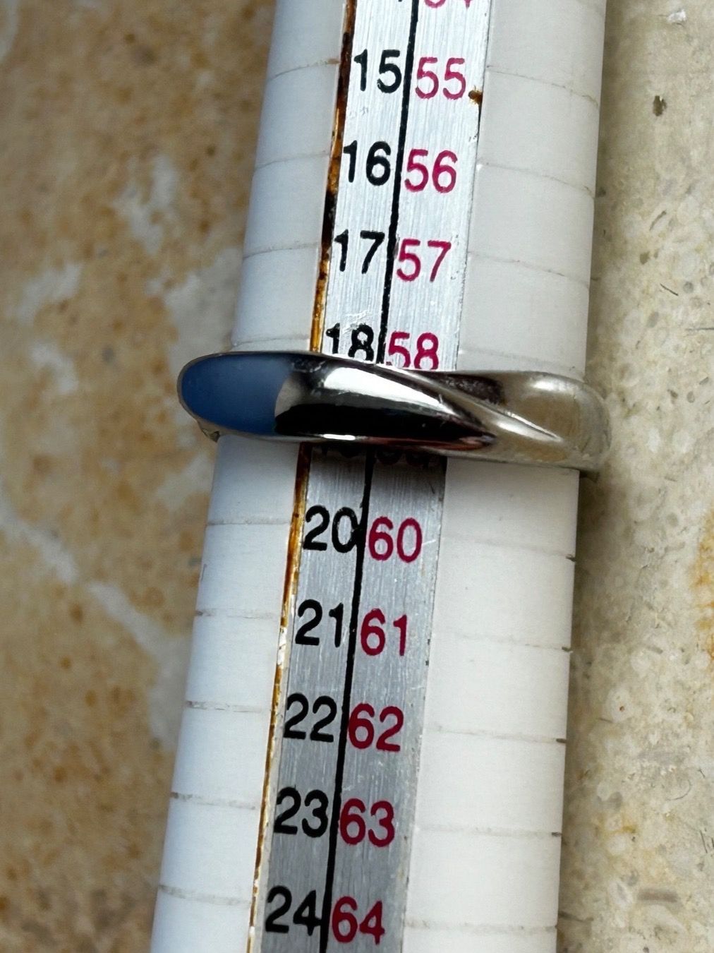 Anelli: Silberring simple connected (59) – Usato da Dittingen venduto da Bellevista 6