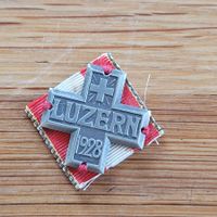 Médaille Ancien Insigne/Badge Suisse Luzern 1928