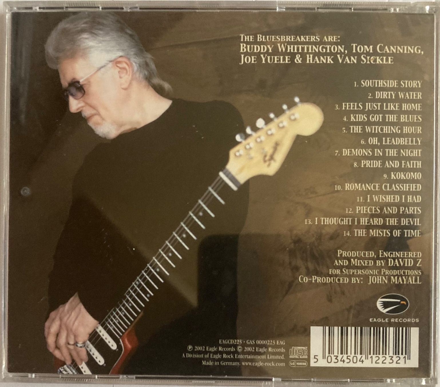 CD: JOHN MAYALL & THE BLUESBREAKERS - STORIES – Usato da Poliez-Pittet venduto da Newtown-Records 1