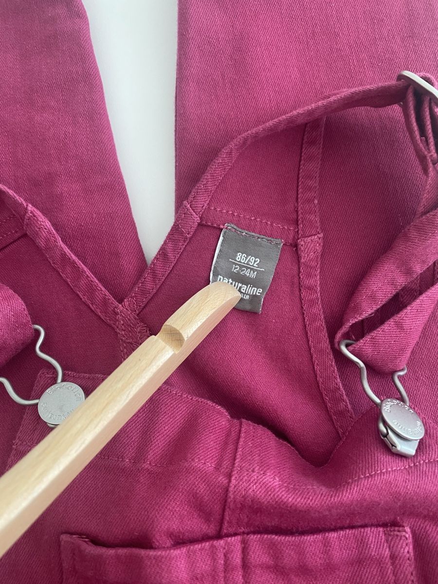 Naturaline Pantaloni: Latzhose von Naturaline Gr.86/92 – Usato da WEINFELDEN venduto da marygloss 2