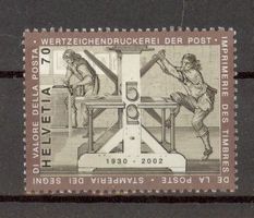 2002, Wertzeichendruckerei der Post **