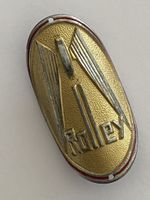 Steuerkopfemblem ROLLEY Schild Emblem Velo Fahrrad Vintage