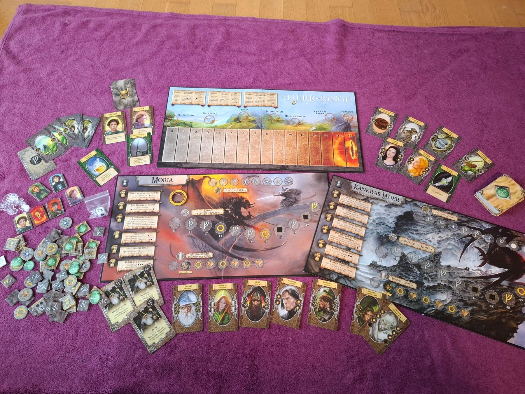 Kosmos Giochi: !! Kosmos Spiel - Der Herr der Ringe !! – Usato da Müllheim Dorf venduto da Seeeule01 4