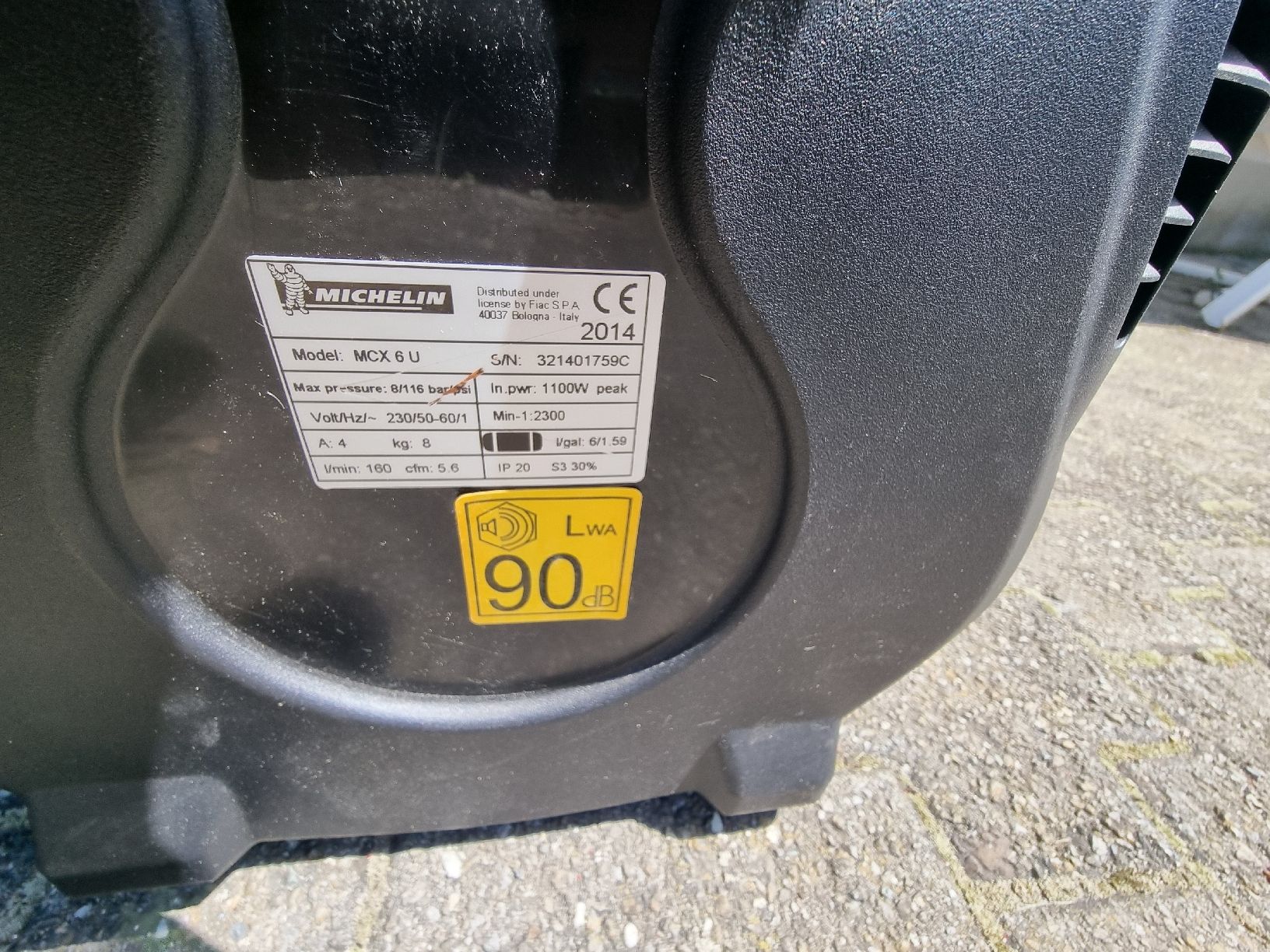 Michelin Compressori: Michelin Kompressor MCX 6U – Usato da Berschis venduto da treedosha01 2