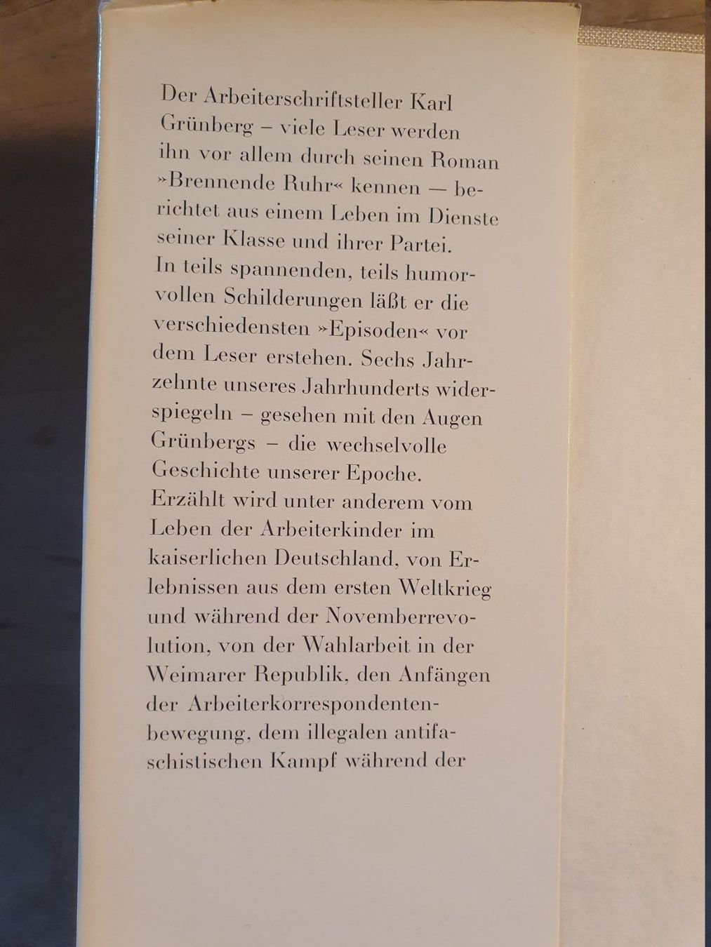 Libri: Episoden Karl Grünberg – Usato da Zürich venduto da loosebone 1