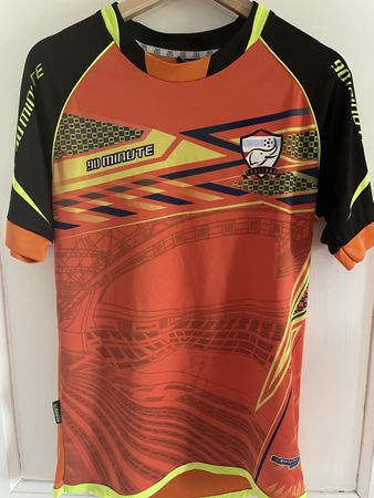 Maillot Thaïlande orange fluo, taille S