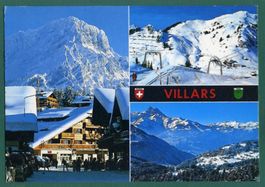 Villars-Gryon, 3 Ansichten, 1997, gelaufen, Grossformat