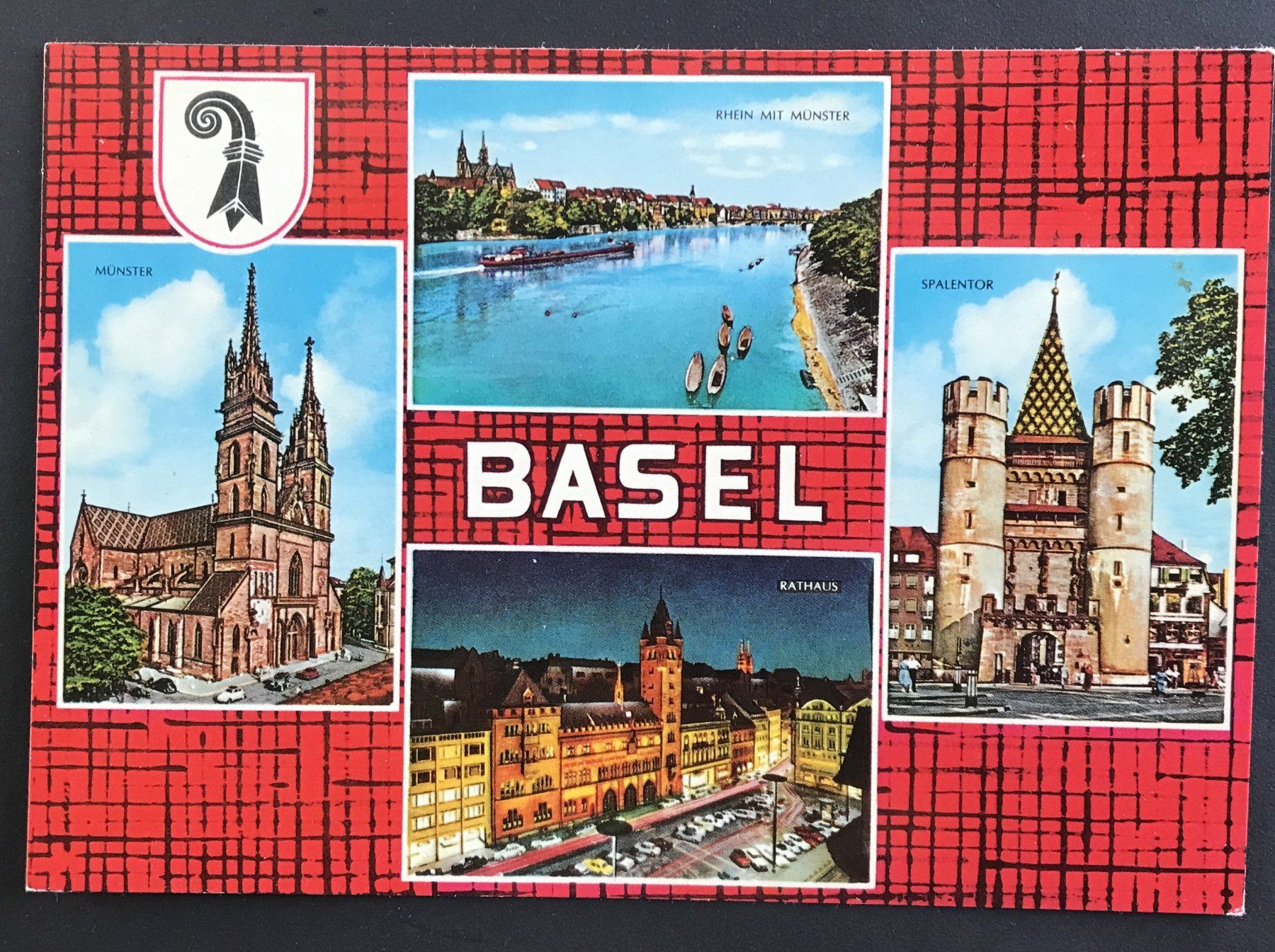 Ansichtskarten: ANSICHTSKARTE BASEL – Gebraucht aus Ostermundigen von Wyatt-Earp